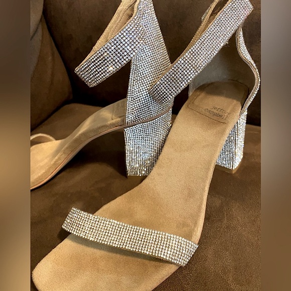 Jeffrey Campbell Klarissa Ankle Strap Sandal Size 10 - Picture 9 of 10